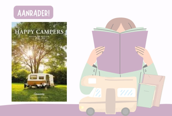 Het boek Happy Campers als boekentip