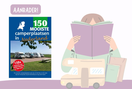 Het boek honderdvijftig mooiste camperplaatsen als boekentip