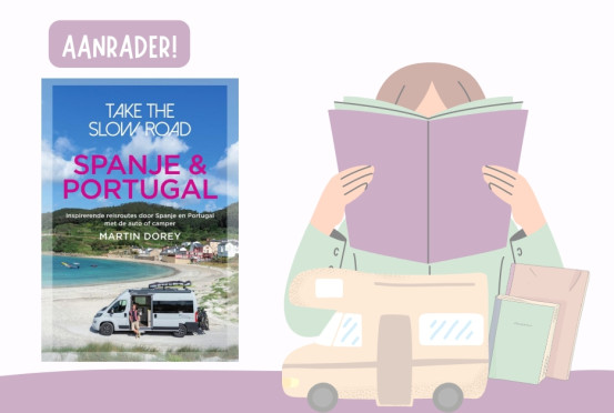 Boekentip over het camperboek met routes door Spanje en Portugal